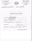 Demande d'achat de la norme